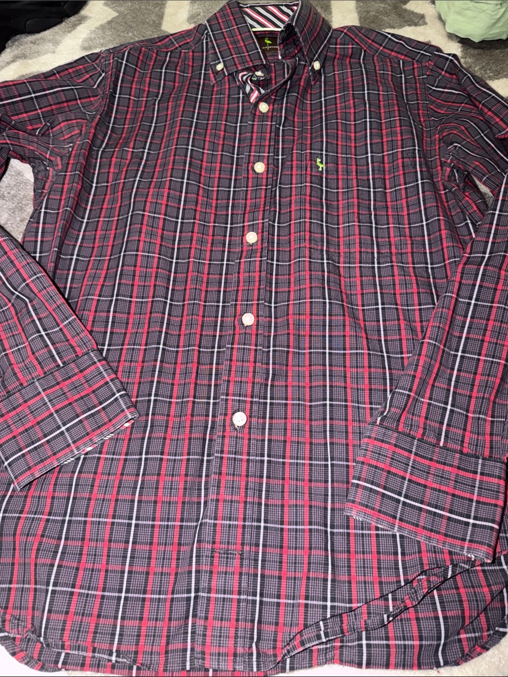 Tailorbyrd men’s small plaid Shirt